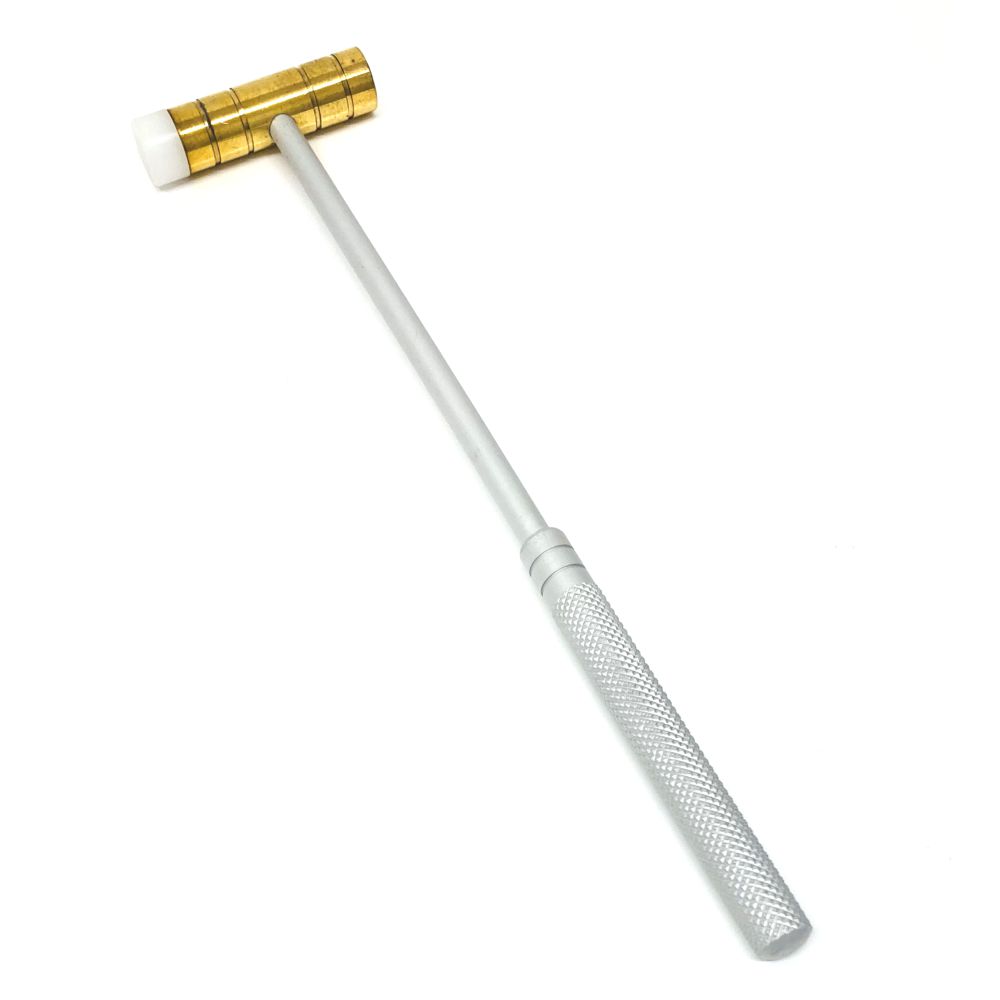 Tapping Hammer - Brass Head with Steel Shaft - 90gm Tapping Hammer – Brass Head with Steel Shaft – 90gm