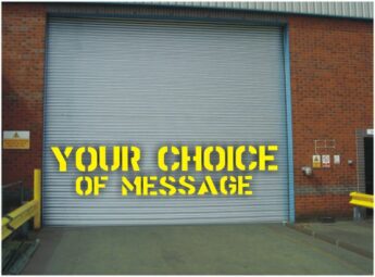 Large Format Stencil – PERSONALISED DESIGN