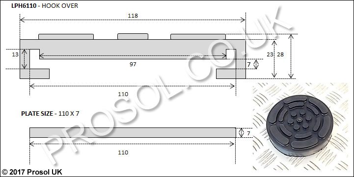 Lift Pad Ravaglioli Small – 326/327