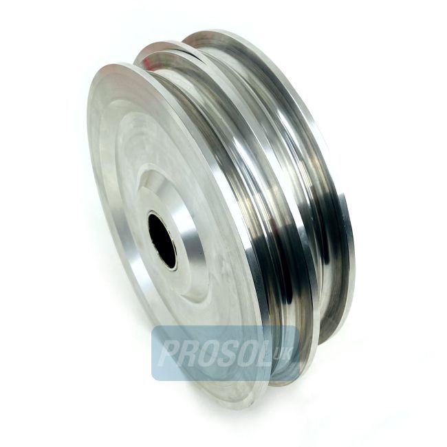 BRADBURY 40 series Double Pulley SMALL (30mm) BORE