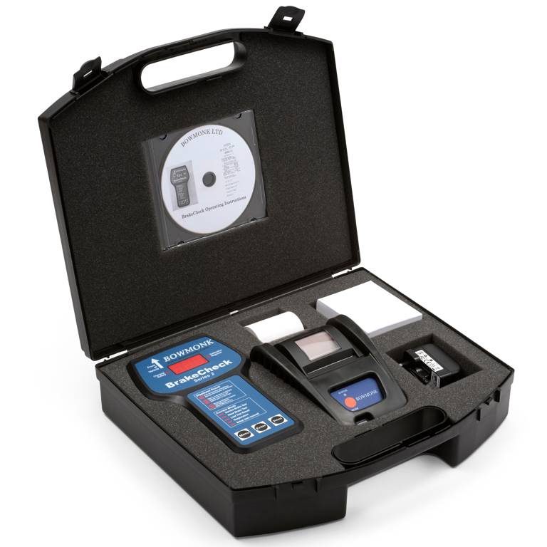 Bowmonk Quarry Brakecheck with Printer in a Case