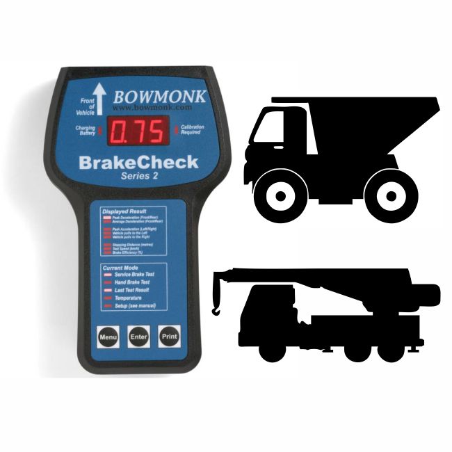 Bowmonk BrakeCheck4Quarries BOW812 Bowmonk Quarry Brakecheck with Printer in a Case