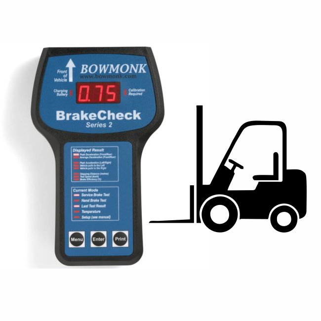 Bowmonk BrakeCheck FLT (Forklift Truck) BOW801L Bowmonk BrakeCheck FLT (Forklift Truck) BOW801L
