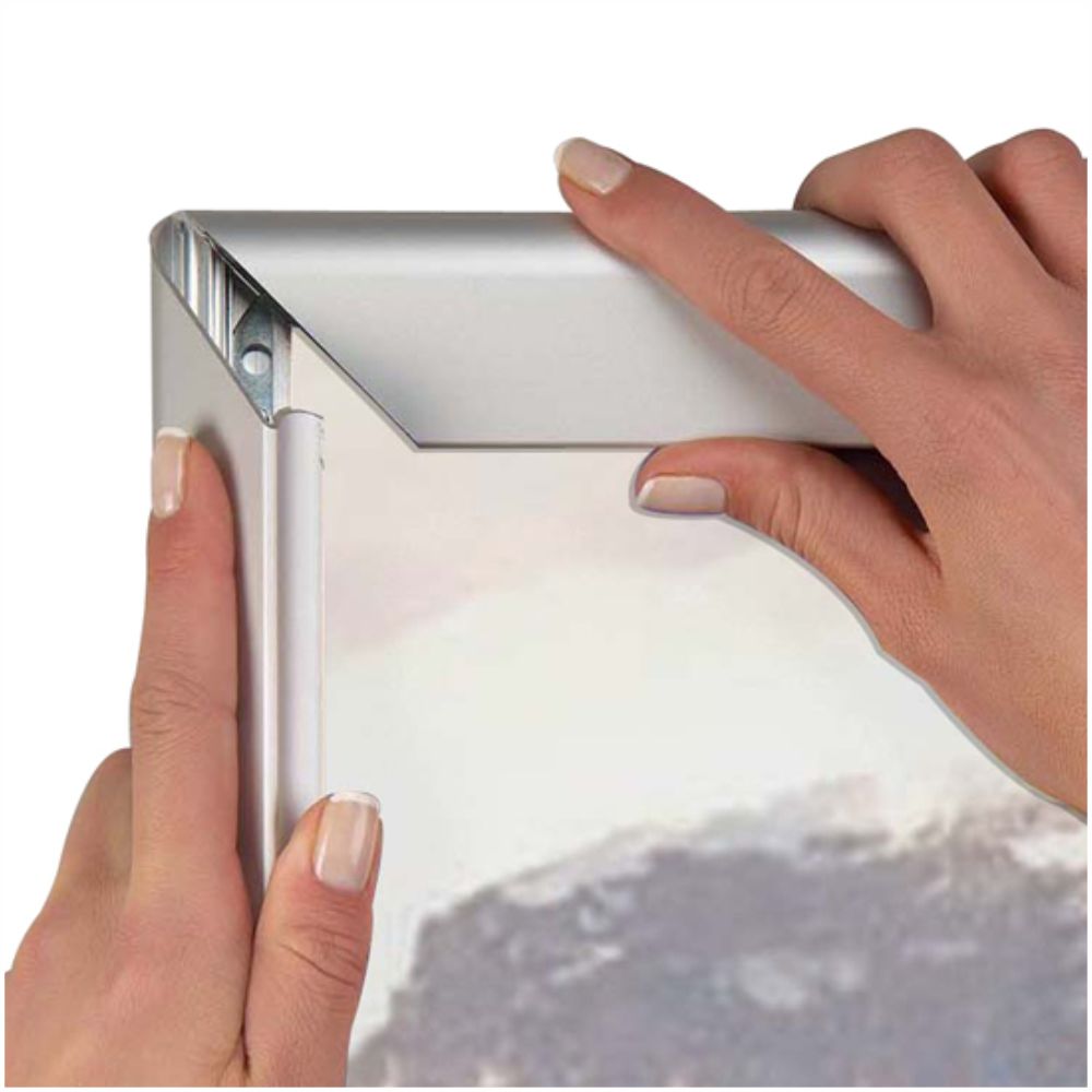 Snap Frames – 32mm Silver Profile