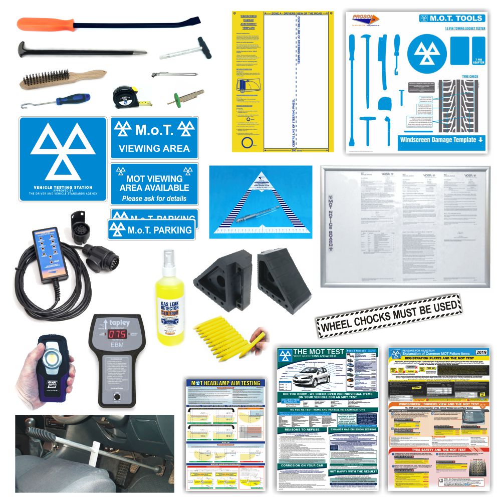 Complete MOT Ancillary Pack COMPREHENSIVE - with ProStore Tool Board Complete MOT Ancillary Pack COMPREHENSIVE – with ProStore Tool Board
