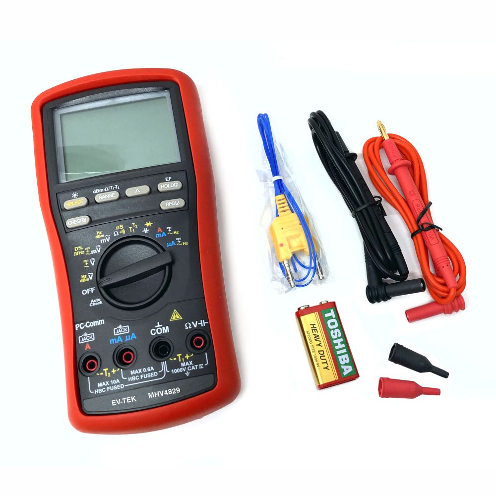 Multimeter Digital – CAT IV 1,000V – to IEC 61010-1