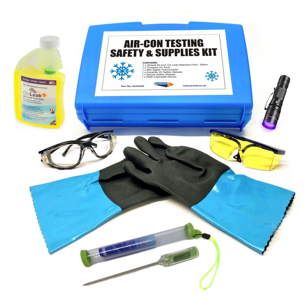 Air-Con Testing - Safety and Supplies Kit Air-Con Testing – Safety and Supplies Kit