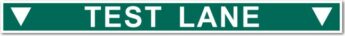 MOT Sign – Test Lane