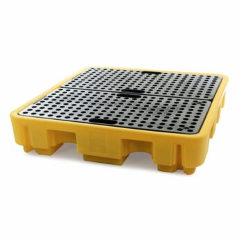 Oil Drum Spill Containment Bund Pallet – FOUR drum