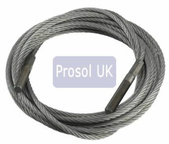 Bradbury Lift Cables ZGL3207 Set of 2 equalising cables c/w nuts (11.562M) H2433