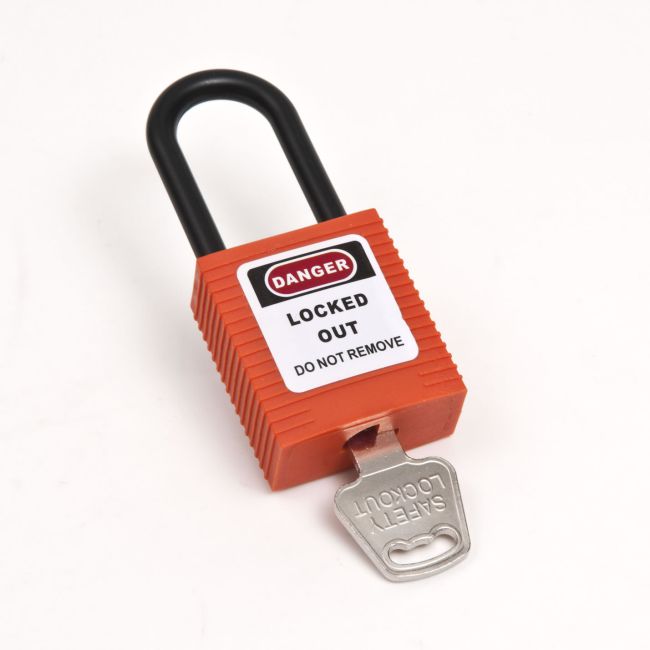 Insulated Safety Lockout Padlock Insulated Safety Lockout Padlocks