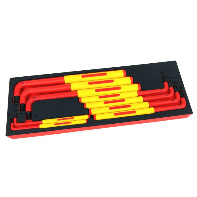 Insulated STAR Key set Extra Long 9pc – VDE Certified Insulated STAR Key set Extra Long 9pc – VDE Certified