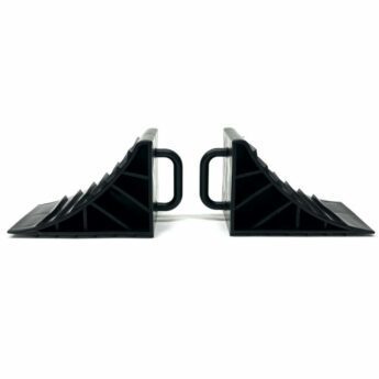 Wheel Chocks for Cars and Trailers – Lightweight Plastic