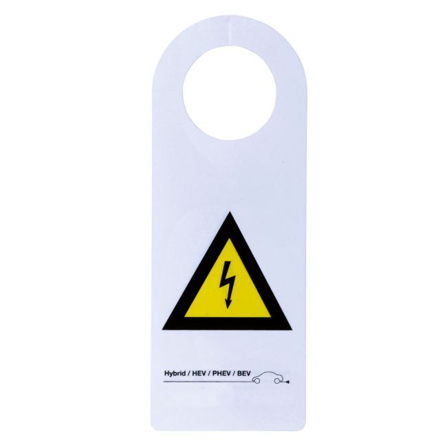 High Voltage Vehicle Tags High Voltage Vehicle Identification Tags
