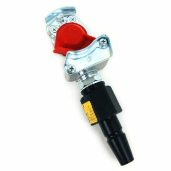 Palm Coupling EMERGENCY LINE (Red) w S/S Male C Coupling