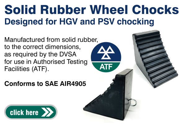 Solid Rubber Wheel Chocks